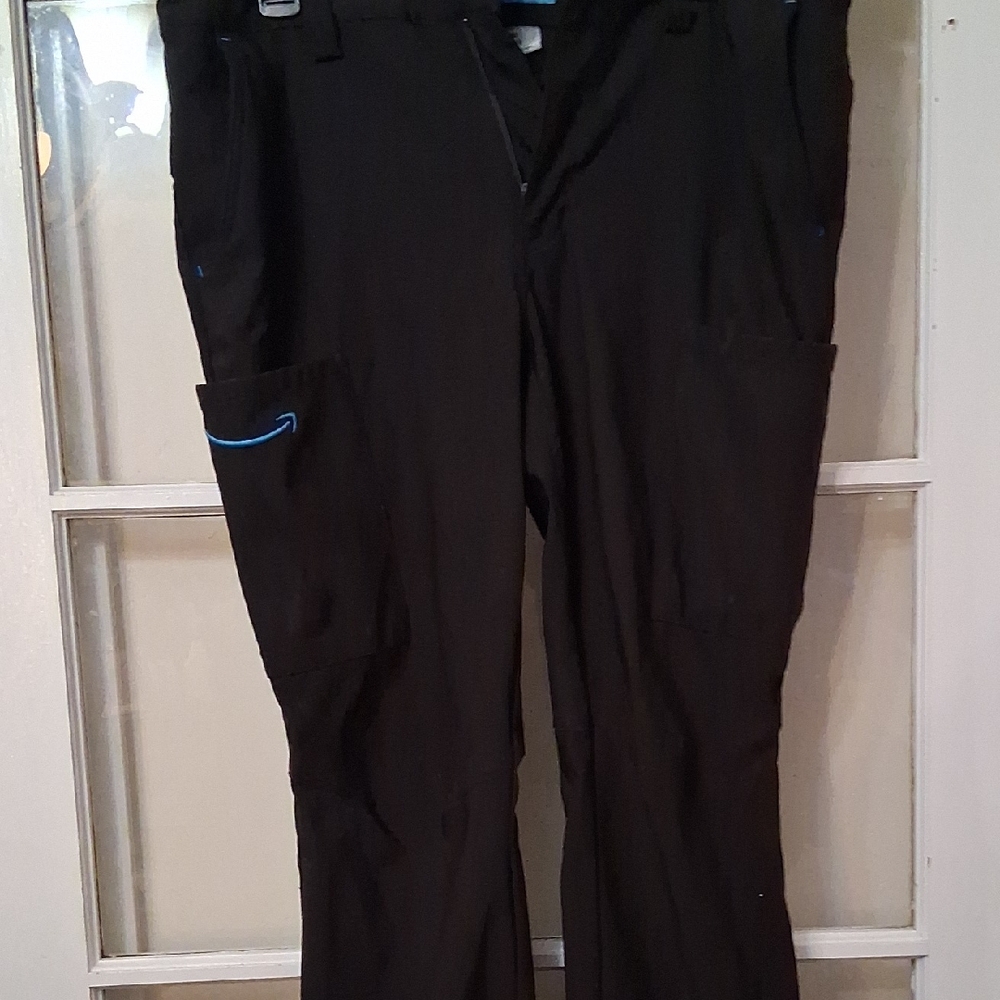 Amazon Men's Black Cargo Pants Medium
